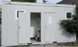 Sanitarni podeljeni VIP muško/ženski kontejner 20'